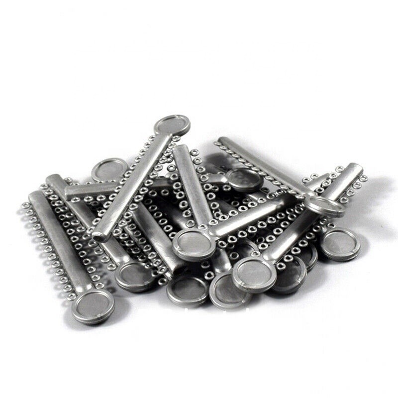 1000pcs/pack Dental Teeth Orthodontic Elastics Ligature Ties Mixed Color