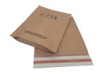 370x450mm Biodegradable Paper Bags 80mm Flap Recycled Kraft Paper Bags
