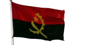Wholesale Angola National Flag 90x150cm Knitted Polyester Outdoor 3x5' from china suppliers