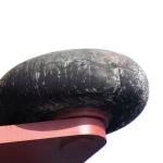 Navy Marine Rubber Dock Corner Fenders PIANC2002 For Vessels Boats