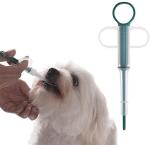 Plastic Feline Pill Shooter For Cat Silicone Syringe