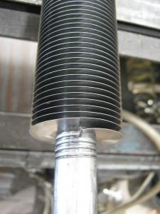 Wholesale Seamless Carbon Steel Embedded Fluted Finned Tube With 0.55mm Fin Stock from china suppliers