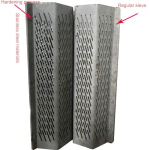 Wholesale Spare parts screen for 6N40 screen sieve and shaft roller stainless steel with hardened from china suppliers