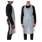 Sleeveless Disposable Apron Anti Osmosis With Waist Tie Closure