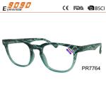 New arrival and hot sale plastic reading glasses,suitable for women and men