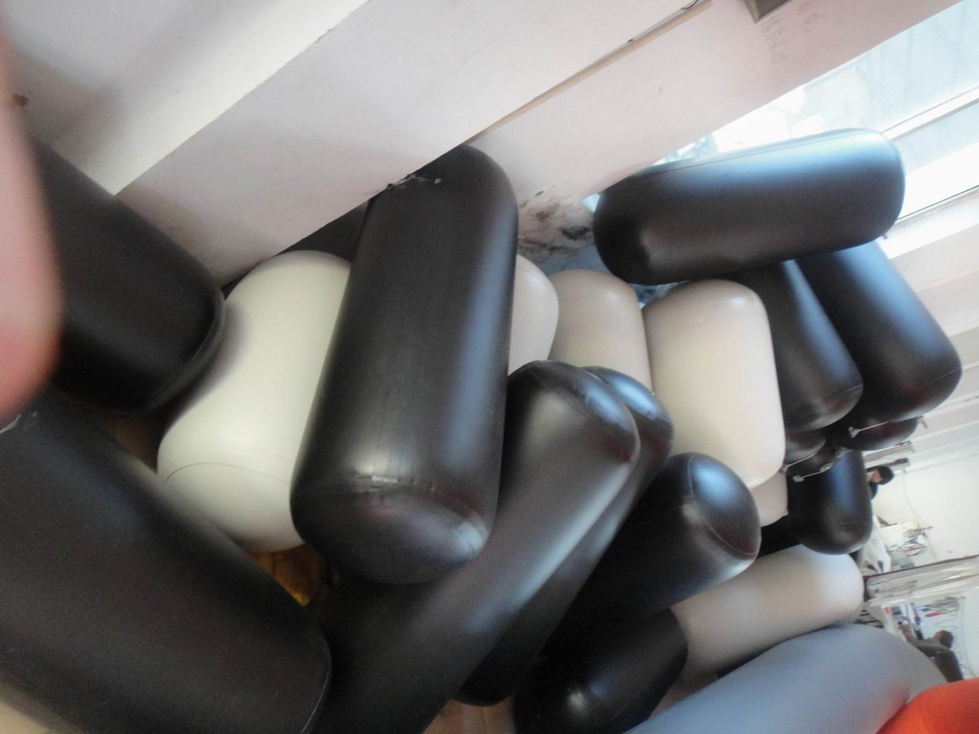 Full Sizes Inflatable Boat Accessories PVC Yamaha Pontoon Boat Fenders Avoiding Collision