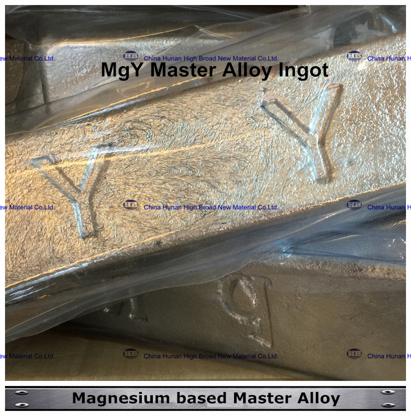 MgY Magnesium Yttrium Magnesium Master Alloy Ingot MgY Alloy MgY30 MgY25 MgY20