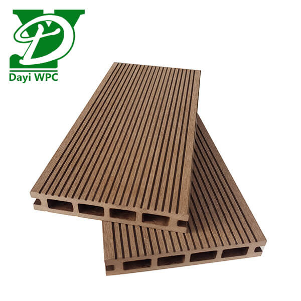 Modern Waterproof Durable Hollow Wood Plastic Composite Decking
