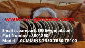 Wholesale 3801260 MAIN BEARING STANDARD SET CUMMINS TEREX TR100 MINING RIGID DUMP TRUCK OFF HIGHWAY TRUCK GENUINE PARTS from china suppliers