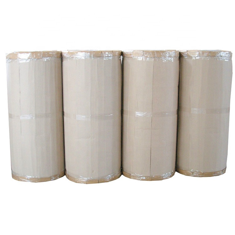 Yellow Brown Adhesive BOPP Tape Jumbo Roll For Carton Sealing Packing
