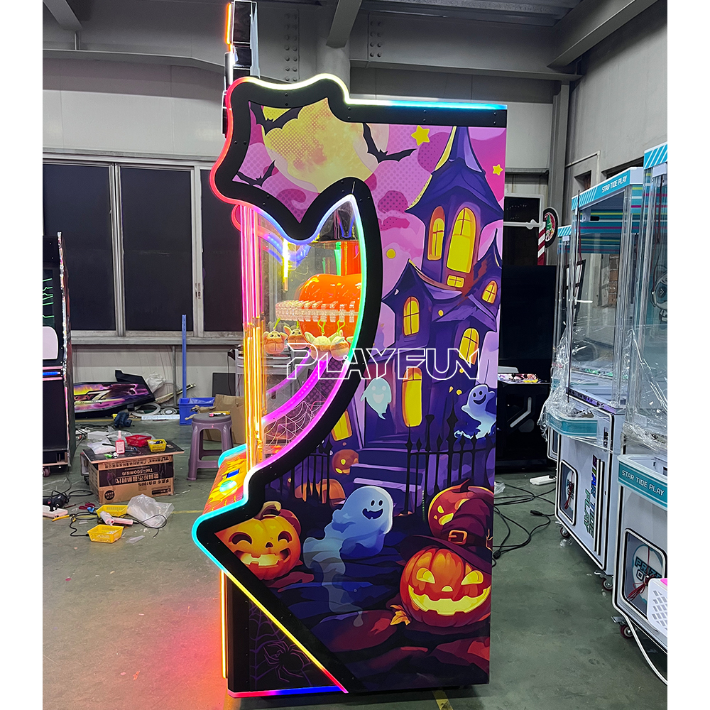 European Popular Dream Clips Coin Operated Gift Game With Controllable 60-Clip Clamp Vending Machine Snack Gift Machine
