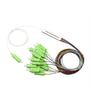 Wholesale Single Mode Fiber Optic Splitter 1x16 Mini G657A1 SC APC from china suppliers