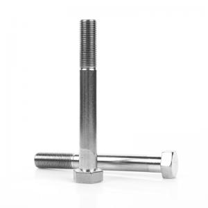 Wholesale DIN 931 Stainless Steel Flat Head Hex Bolt DIN931 Bolt Hexagonal Head from china suppliers