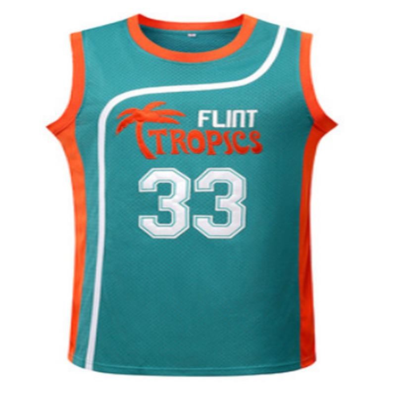 Men's Training Suit Full-Prints T Shirts Retro Basketball Jersey