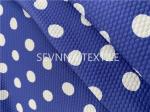 Polka Dot Recycled Swimwear Fabric Chlorine Resistance Fast Drying