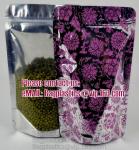 Custom Logo & Design Stand Up Pouch Kraft paper bags, Cookie packaging, Tea pack