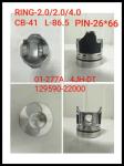 Yanmar 3TNE78 Engine Piston Hino H06BT 13216-3150 For Excavator Spare Parts