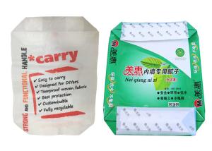Wholesale Durable Block Bottom Valve Bag Bopp Laminated For Packing Cement 20Kg from china suppliers