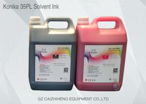 Wholesale 5Liter Konica 35pl Solvent Printing Ink For Konica 512 - 35 / 42pl Printhead from china suppliers