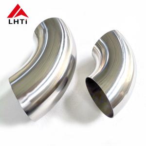 Wholesale 99.99% Gr2 Pure Titanium Elbow 45 / 90 Degree For Pipe Fitting Connection from china suppliers