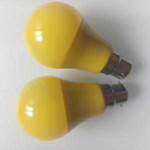 Wholesale flicker-free yellow cover bulb, 80-83Ra or 95-98Ra color rendering index, 5 or 3 years warranty from china suppliers
