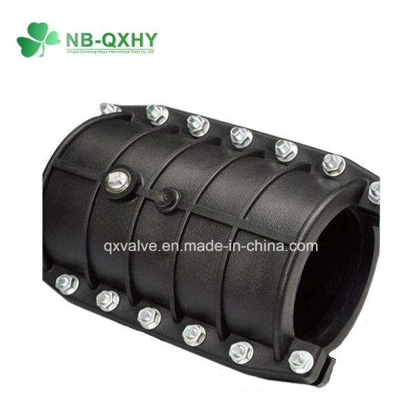 Welding HDPE Butt Fusion Coupler for Pn10 Pressure Rating Polyethylene Gas