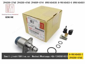 Wholesale ISUZU Genuine SCV Overhaul Kit 294200-2760, 294200-4760, 294009-0741 for 8981454530, 8-98145453-0, 8981454551, 8-9814545 from china suppliers