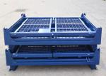 Foldable Steel metal Collapsible Pallet Cage Container 50x50