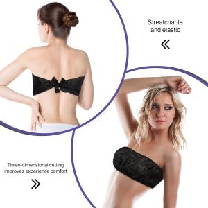 Wholesale Disposable Vacation Bra Strapless Underwear Individually Wrapped General Size for Beauty Salon, SPA, Spray Tanning from china suppliers