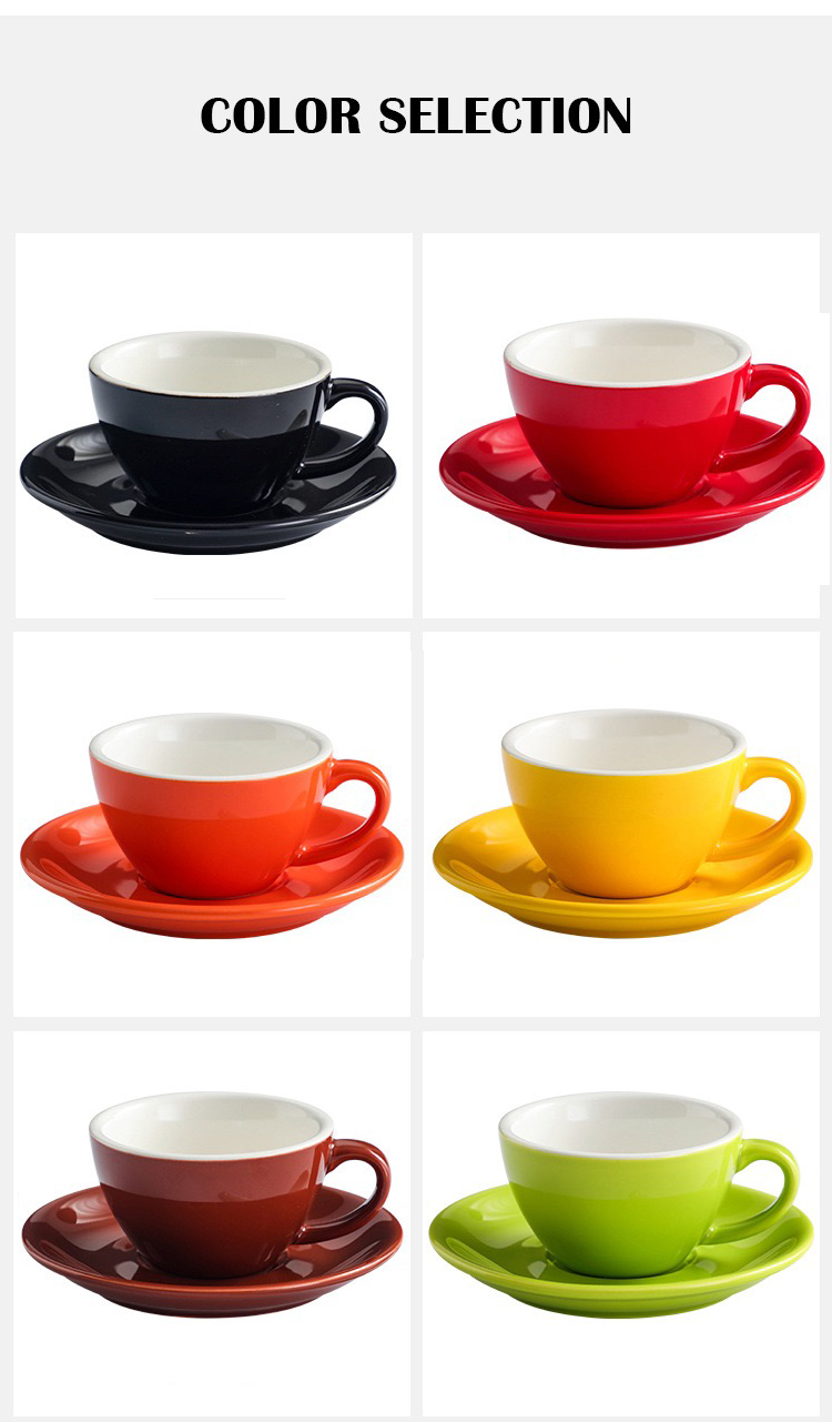 Drinkware Fashion Coffee Cups Ceramic Cappuccino Cups