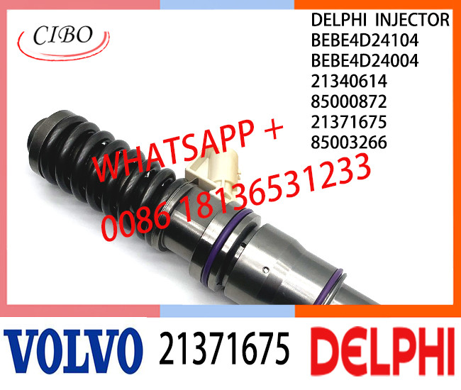 Fuel Diesel Injector 21371675 BEBE4D24104 BEBE4D24004 21340614 8500872 85003266 E3.18 for VOL MD13 EURO 4 HIGH POWER