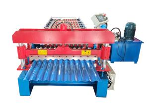 Wholesale Galvanized Coil 0.3 To 0.8mm Corrugated Roof Sheet Making Machine 12stations from china suppliers