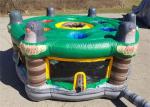 Funny 0.55mm PVC Tarpaulin Inflatable Sports Games With Silk - Screen Printing