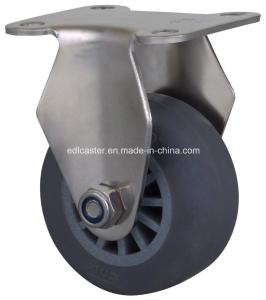 Wholesale Stainless Steel Wheel 1.5&quot; 35kg Rigid TPE Caster S26015-53 for Blot Bearing at Competitive from china suppliers