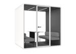 Acoustic Sound Booth For Council Chamber Easy Assembled Safety Office Silent