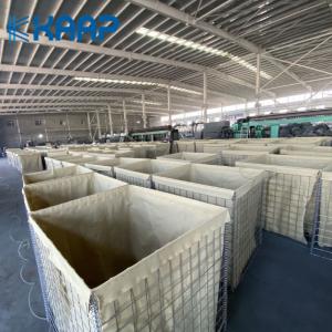 Wholesale 5mm Galfan Wire Mesh Welded Gabion Defense Barrier from china suppliers