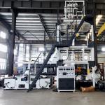 PE LDPE HDPE LLDPE Monolayer Blown Film Plant Extruders High Speed