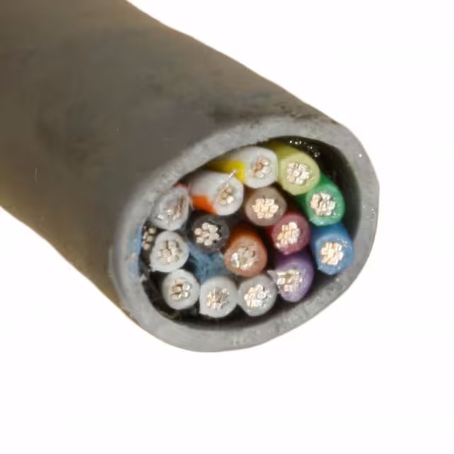 Sl005 Alpha Wire Cable 15cond 18awg Shld 100' 5170 / 15c