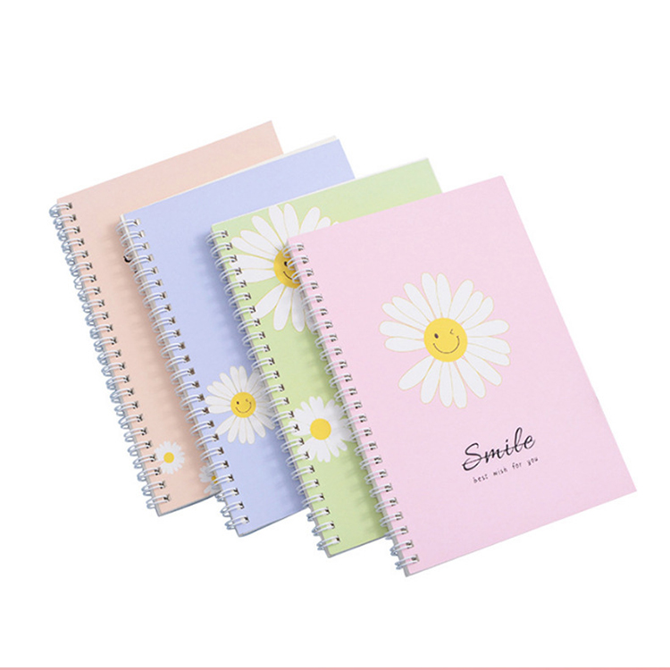 Self-Adhesive Custom Logo Spiral Notebook for Work Business Travel Journal Popular