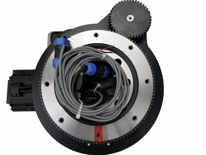 Steerable Low Voltage BLDC AC Motor Drive Wheel With Servo Traction Motor 48V 1000W