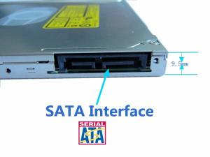 Wholesale Brand New GS41N 9.5mm Ultra-thin SATA DVDRW/ DVD Burner for Laptop macbook A1286 from china suppliers