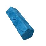 Dustproof Pentagon Optical Glasses Case Blue Fabric Luxury Type