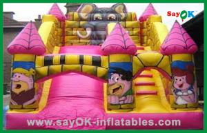 Wholesale Durable Air Blower Trampoline Inflatable Bounce / Inflatable Slide from china suppliers