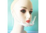 Lightweight Plastic Anti Fog Small Face Mouth Shield Food Service For Cafes