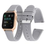 6 Colors Shiny Buckle Mens Rubber Watch Bands 18 20 22mm