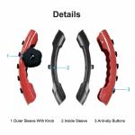 Breathable Anti Slip Steering Wheel Cover , Car Pvc Steering Wheel Cover