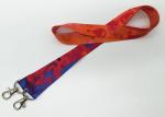 Promotional Sublimation Custom Neck Lanyards / Heat Transfer Print Lanyard