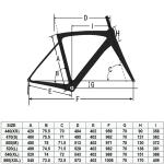 Black Red Sava Road Bike 700c 150kg Load Capacity CE certificate