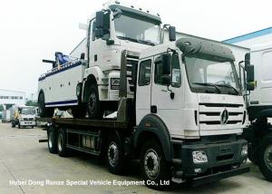Wholesale North Benz Heavy Duty Flatbed Wrecker Tow Truck With Hydraulic Winch 25m from china suppliers