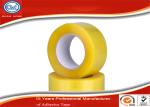Water activated Bopp Packaging Carton Sealing Tape Yellowish 48mm Wide